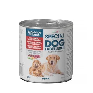 Bocaditos en Salsa Perro Adulto Special Dog Excellence con Ternera, Hígado y Verduras 0.72 KG
