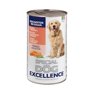 Bocaditos en Salsa Perro Adulto Special Dog Excellence con Salmón y Verduras 1.23 KG