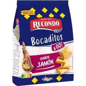 Bocaditos & Go! Snacks Sabor Jamón Recondo