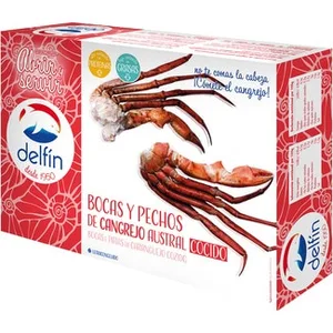 Bocas y Pechos de Cangrejo Cocido  Delfin 800 G