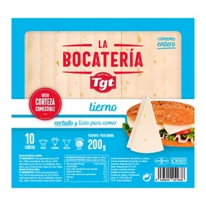 TGT la Bocatería Queso Mezcla Tierno Cortado 200 G.