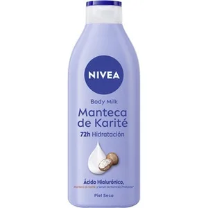 Body Milk 5 en 1 Cuidado Completa con Manteca de Karité 48h para Piel Seca Nivea