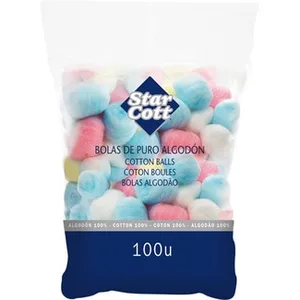 Bolas de Algodón Desmaquillantes Star Cott