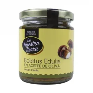 Boletus en Aceite de Oliva de Nuestra Tierra 230 G.