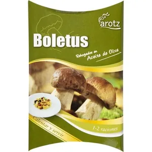 Boletus Rehogados en Aceite de Oliva Calentar y Servir Arotz