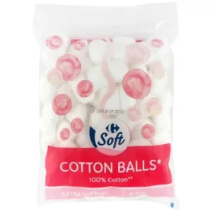 Bolitas Algodón Desmaquillantes Carrefour Soft 100 Ud.