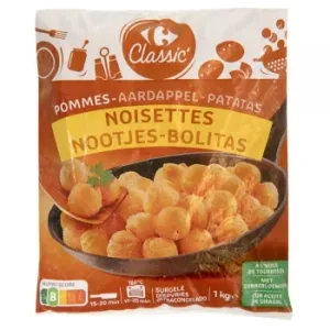 Bolitas de Patata Carrefour Classic 1 Kg.