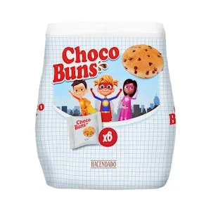 Bollo con Pepitas de Chocolate Hacendado Choco Buns 0.25 KG