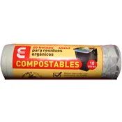 Bolsa Basura Compostable 45x43 10l