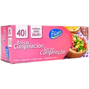 Bolsa Congelacion 25 X 35 Fliss Azul Traslucido