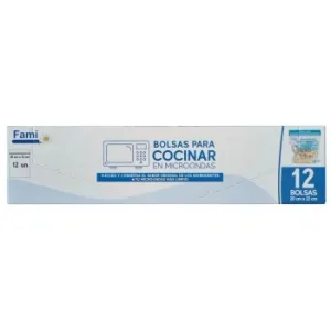 Bolsa para Cocinar en Microondas Fami 12 Ud.