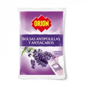Bolsas Antipolillas Aroma Lavanda Fresca Orion 20 Ud.