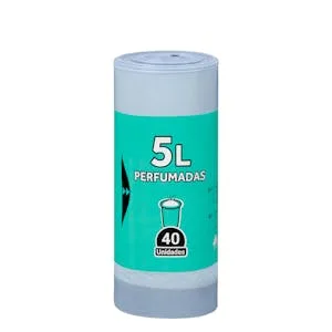 Bolsas de Basura Perfumadas Bosque Verde 5l Cubo Pequeño 1 UD