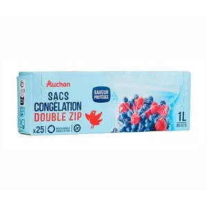Producto Alcampo Bolsas de Congelación con Zip Pequeña 25 Uds.