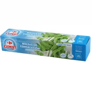 Bolsas de Congelación Medianas Carrefour Expert 75 Ud.