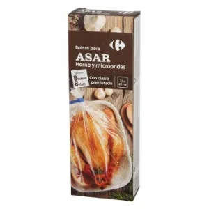Bolsas para Asar al Horno y Microondas Carrefour 8 Ud.