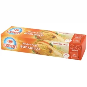 Bolsas para Bocadillo Carrefour Expert 120 Ud.