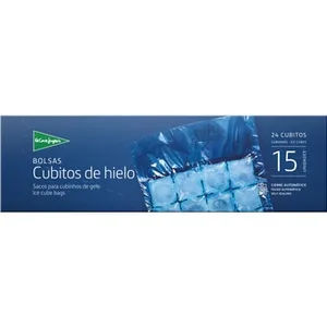 Bolsas para Cubitos de Hielo 24 Cubitos Cierre Automático el Corte Ingles