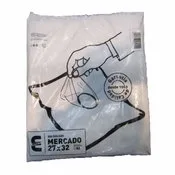 Bolsas Plástico Mercado 27x32cm