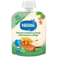 Bolsita de Manzana-zanahoria-mango Nestlé, Doypack 90 G