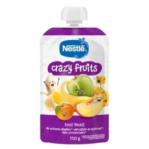 Bolsita de Tutti Frutti Nestlé Crazy Fruits sin Azúcar Añadido 110 G.