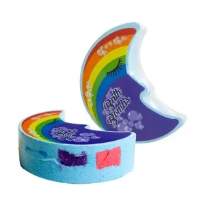 Pokhara Bomba de Baño con Forma de Luna y Aroma Floral Pokhara 100 G.