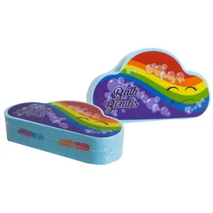 Pokhara Bomba de Baño con Forma de Nube Azul y Aroma a Brisa Marina Pokhara 150 G.