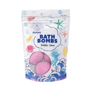 Aurora Bombas de Baño con Aroma a Chicle 3 X 50 G. 150 ML