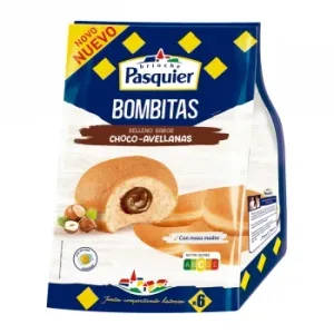 Bombitas Relleno Choco-avellanas Brioche Pasquier 6 Ud.