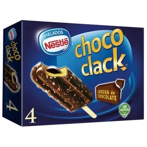 Nestlé Bombón Almendrado con Helado de Vainilla y Lengua de Chocolate 4 X 90 Ml. 360 ML