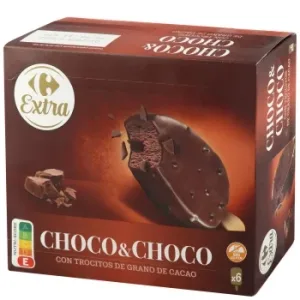 Bombón Choco&choco Extra Carrefour sin Gluten 6 Ud.