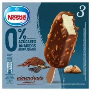 Bombón Helado Almendrado sin Azúcares Añadidos Nestlé 3 Ud.