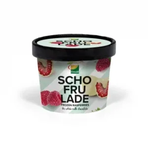 Bombón Helado de Frambuesa con Chocolate Blanco Schofrulade 130 G.