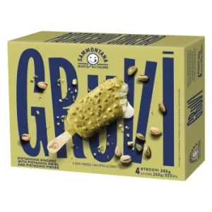 Bombón Helado de Pistacho Gruvi Sammontana 4 Ud.