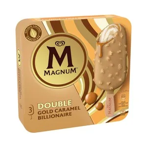 Magnum Bombón Helado Sabor Galleta y Nueces de Pecán Son Salsa de Caramelo Salado 3 X 88 Ml. 255 ML