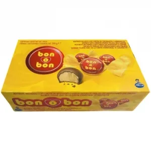 Bombón Relleno con Crema de Cacahuete y Barquillo Bon o Bon Arcor 270 G.