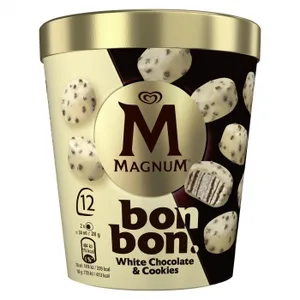 Bombones Helados White Chocolate & Cookies Magnum 12 Ud.
