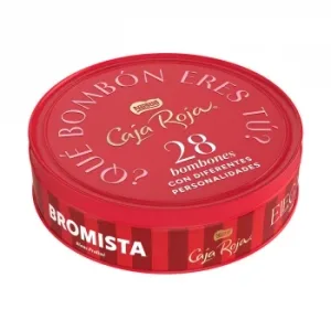 Bombones Surtidos Nestlé Caja Roja Lata 250 G.