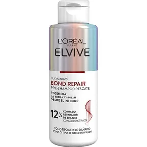Bond Repair Pre-champú Reparador con Ácido Cítrico sin Sulfatos para Pelo Dañado Elvive