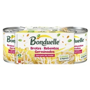 Bonduelle Brotes de Soja Germinado Pack 3 Uds. X 90 G 270 G