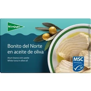 Bonito del Norte en Aceite de Oliva  el Corte Ingles 73 G