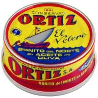 Bonito del Norte en Aceite de Oliva Ortiz, Lata 250 G