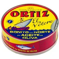 Bonito del Norte en Aceite de Oliva Ortiz, Lata 600 G
