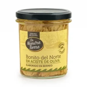 Bonito del Norte en Aceite de Oliva de Nuestra Tierra 210 G.