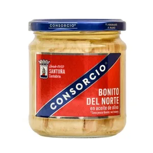 Consorcio Bonito del Norte en Aceite de Oliva Tarro de Vidrio de 150 G.