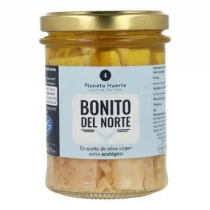 Bonito del Norte en Aceite de Oliva Virgen Extra Ecológico Planeta Huerto 133 G.