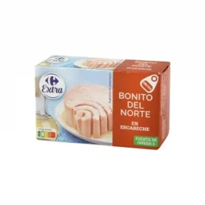 Bonito del Norte en Escabeche Carrefour 72 G.