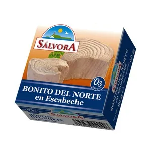 Sálvora Bonito del Norte en Escabeche Lata 80 G.