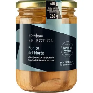 Bonito del Norte Fresco de Costera en Aceite de Oliva  el Corte Ingles Selection 260 G