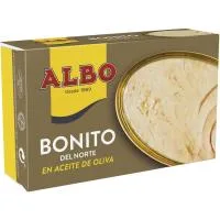 Bonito en Aceite de Oliva Albo, Lata 112 G